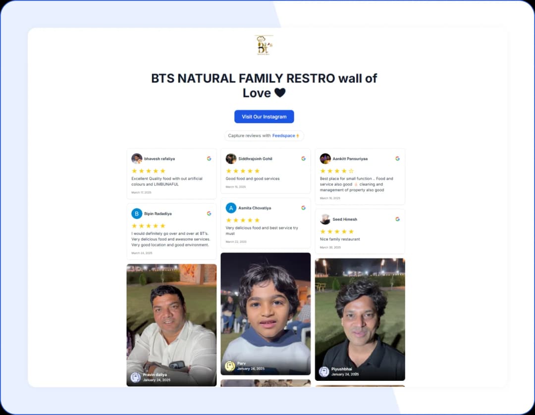 Built a ‘Wall of Love