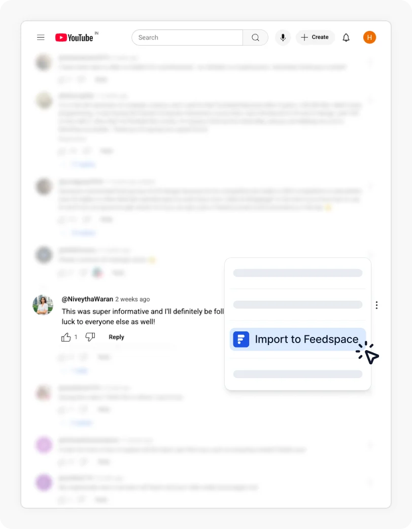 Import reviews directly from supported platforms using Feedspace extension