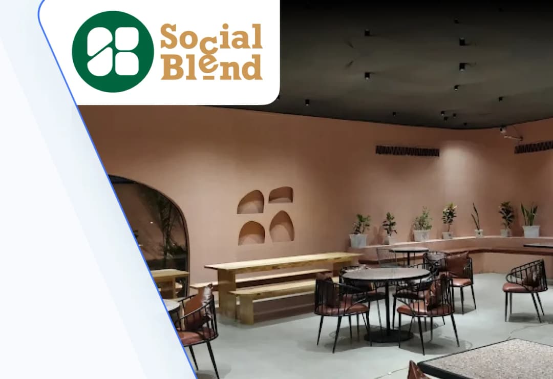 Customer testimonials collected by Social Blend Cafe using Feedspace