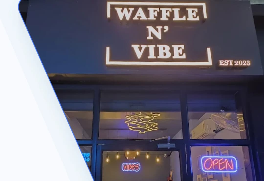Waffle N’Vibe using Feedspace to collect and manage customer reviews