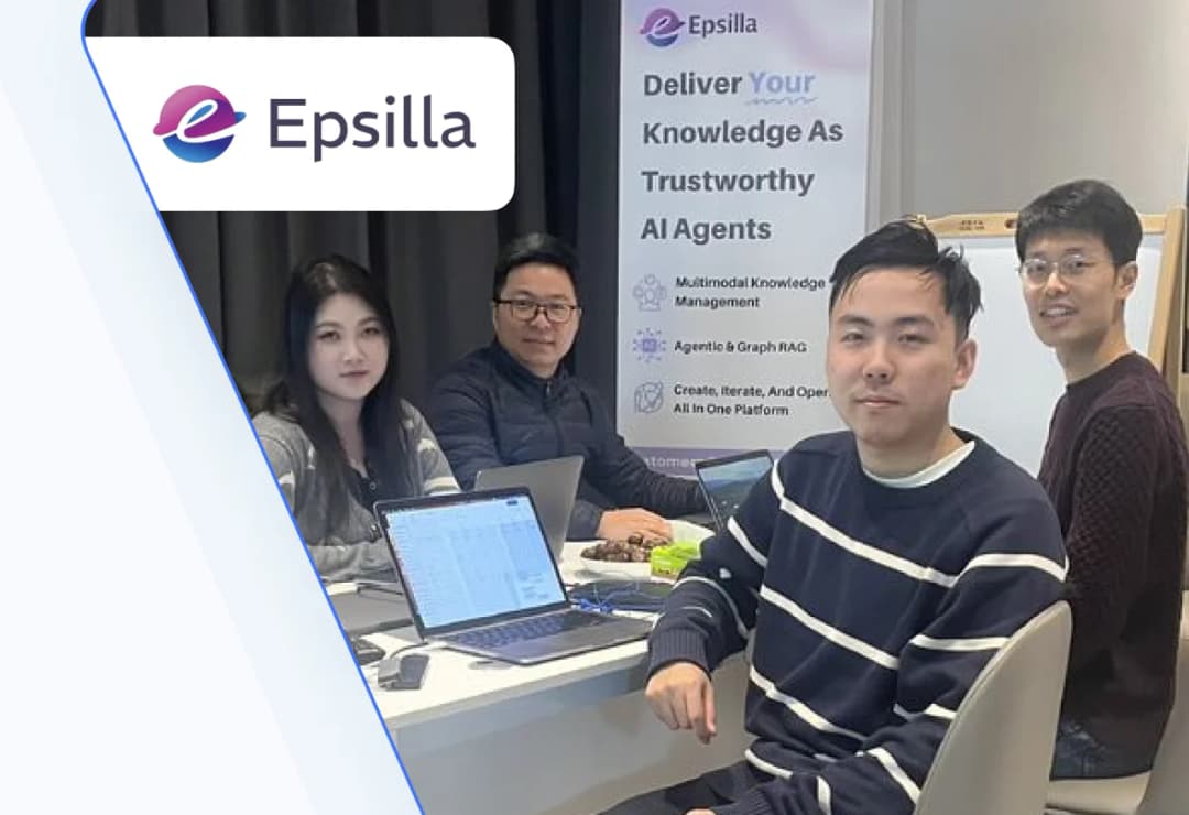Epsilla uses Feedspace to import & show product reviews on their site.