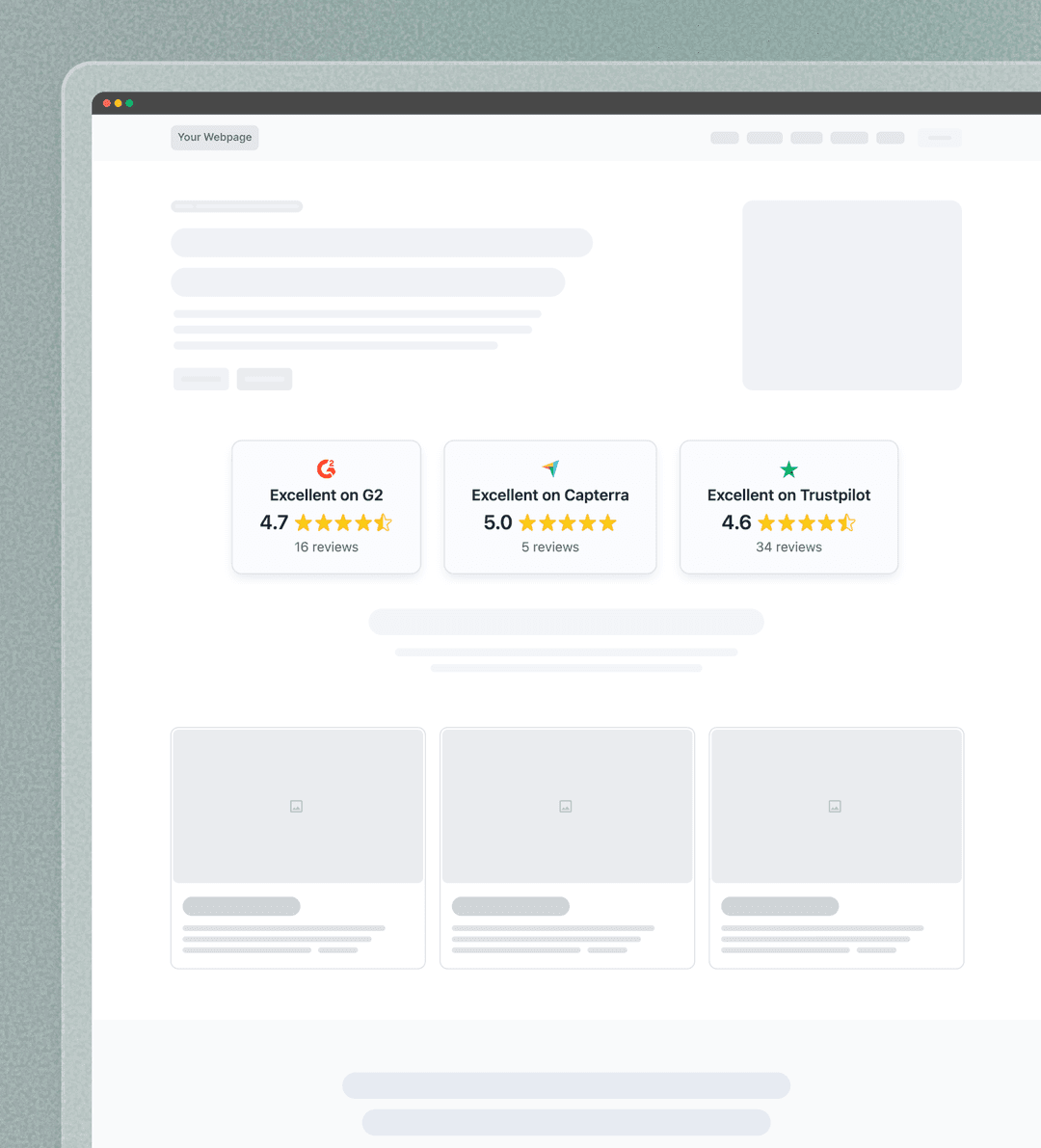 Review Badge Widget Preview