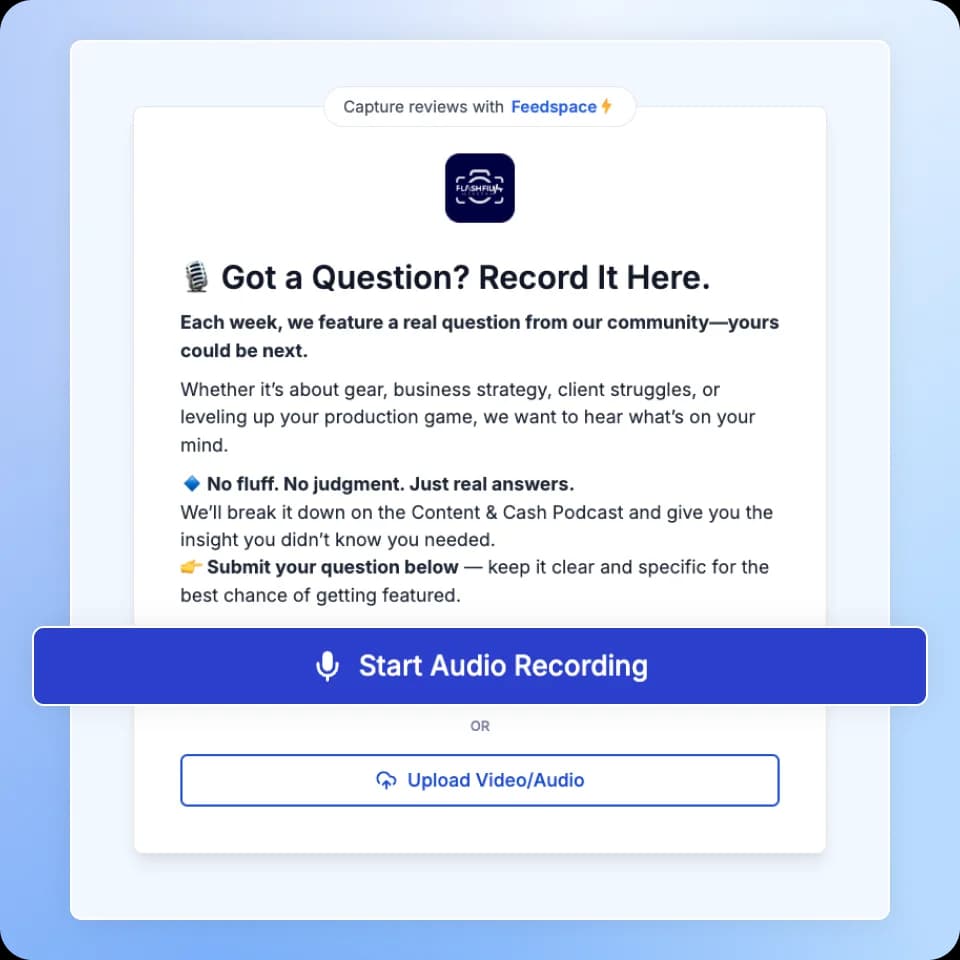 Why Collect Audio Testimonials?
