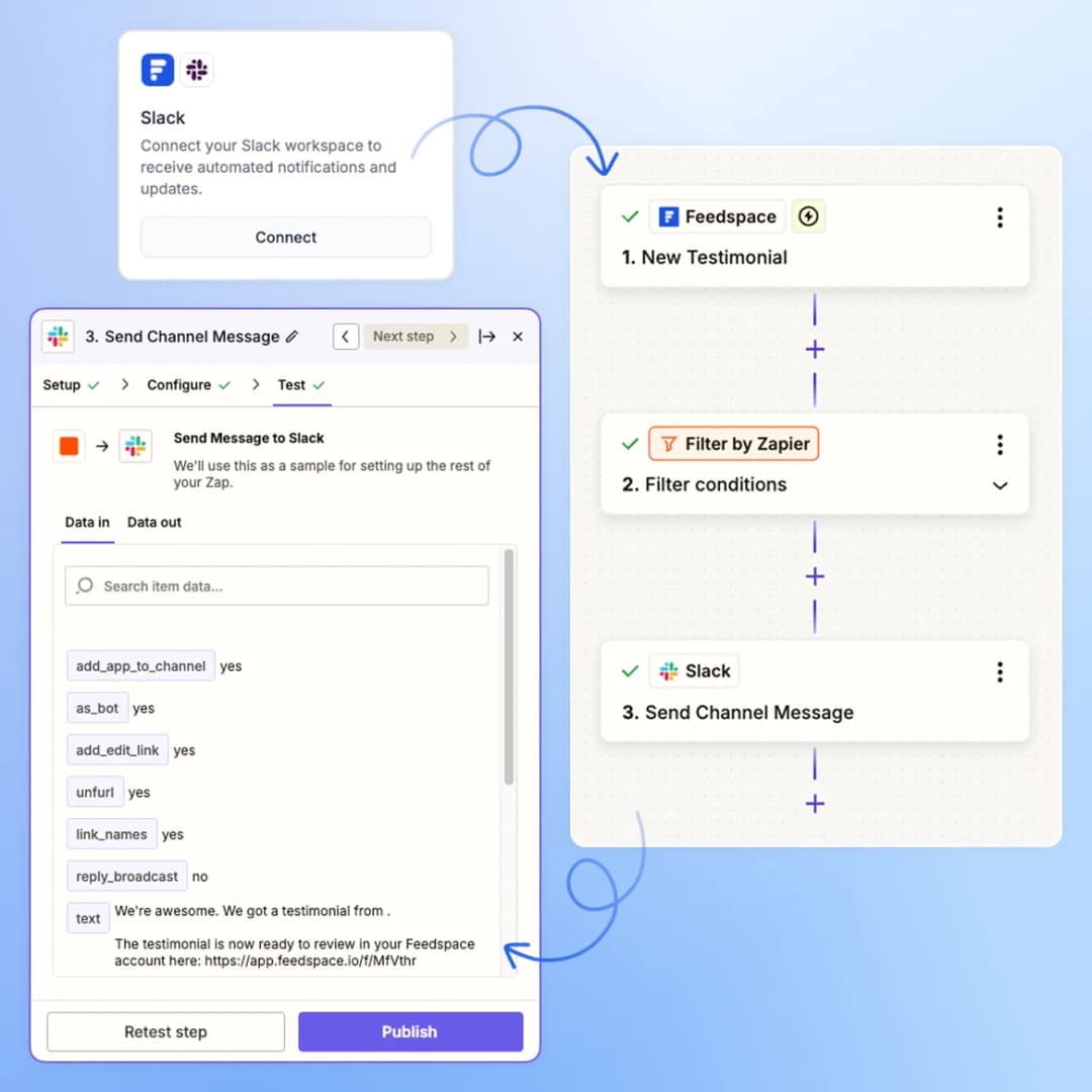 Connect and configure Platforms with Feedspace