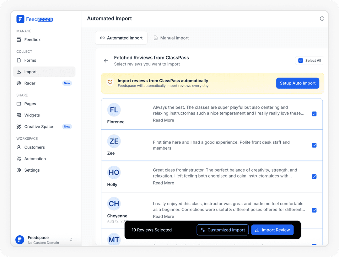 Get Reviews