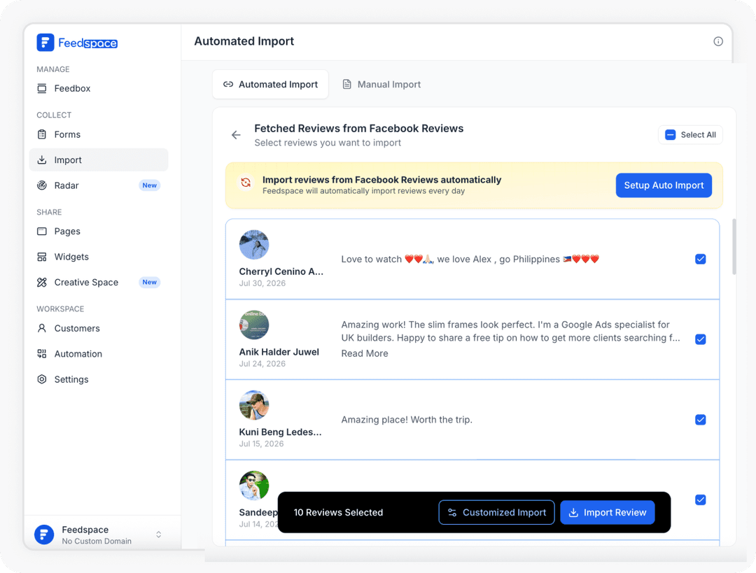 Get Reviews
