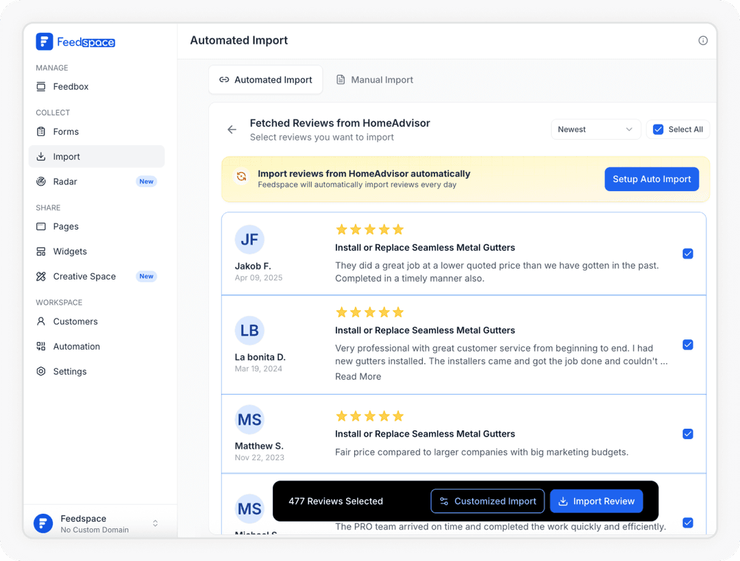 Get Reviews