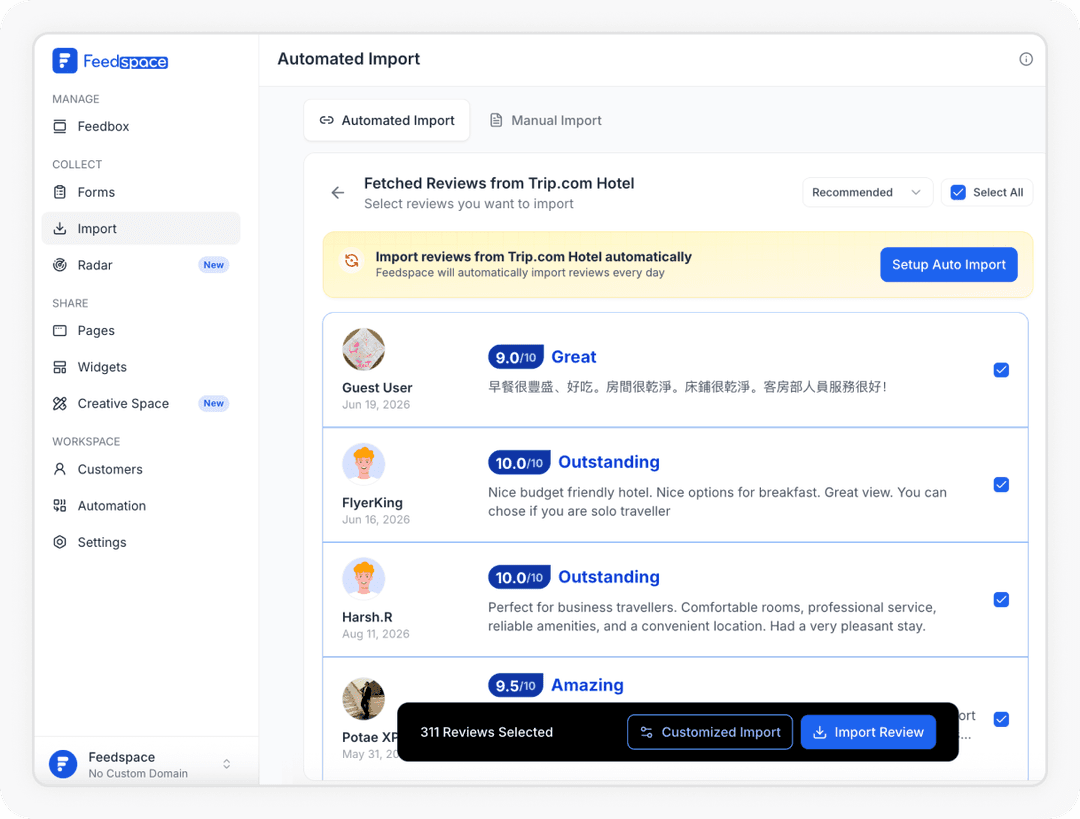 Get Reviews
