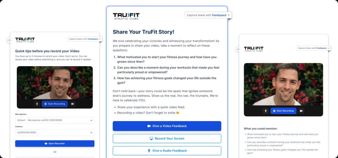 All-in-one feed form