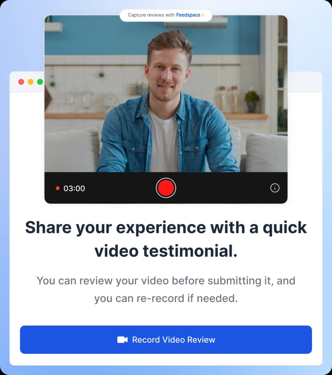 Feedspace Video Testimonial Software