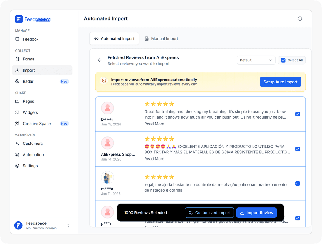 Get Reviews