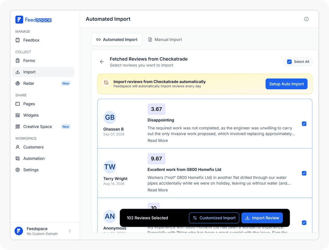 Get Reviews