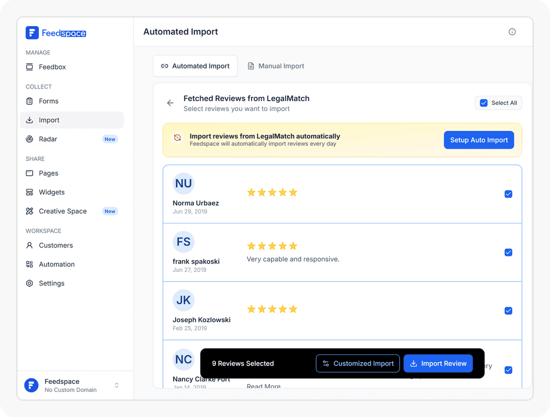 Get Reviews