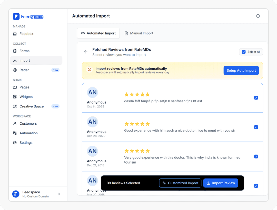 Get Reviews