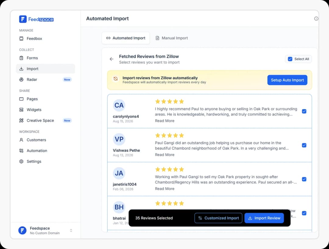 Get Reviews