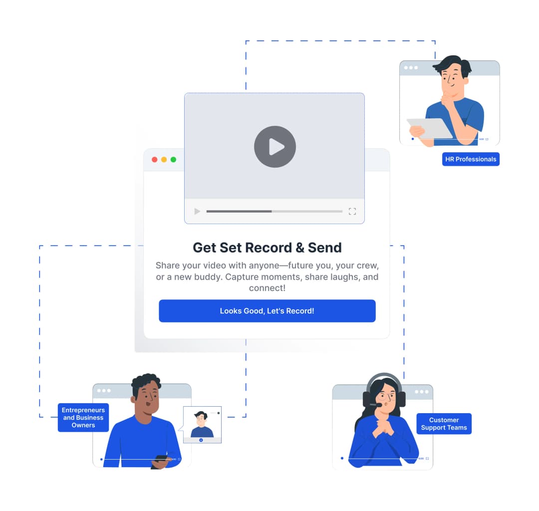 Who should use the video messaging tool