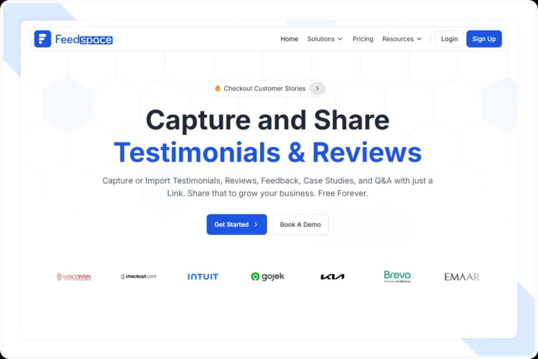 Feedspace Video Testimonial Tool