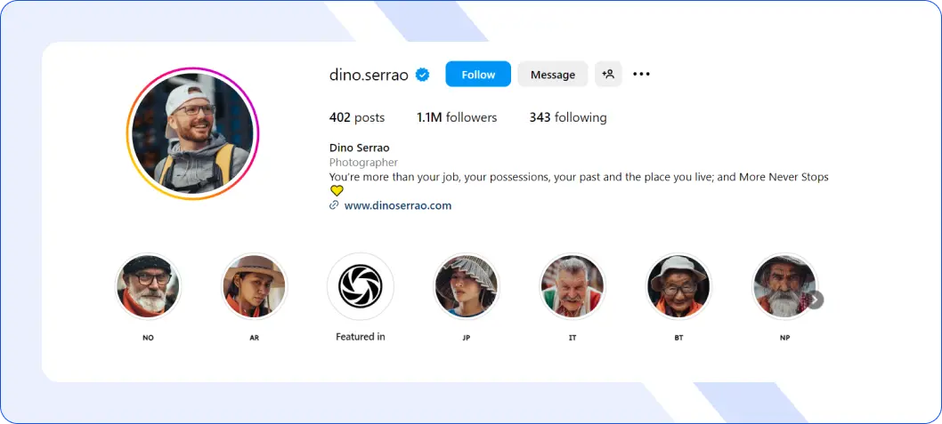 Dino photography subjects