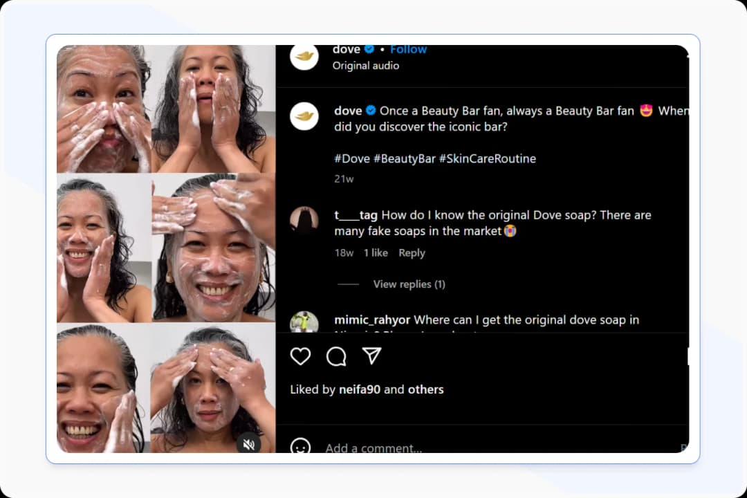 Dove Real Beauty Campaign Encouraging User Generated Videos