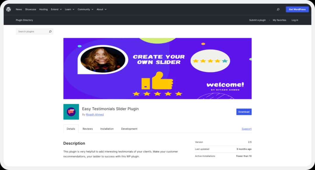 Add Testimonials to WordPress Site Easily Using Easy Testimonials Plugin