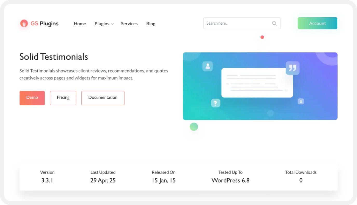 Add Testimonials to WordPress Site Easily Using GS Testimonial Plugin