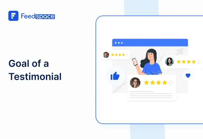 What is the goal of testimonial