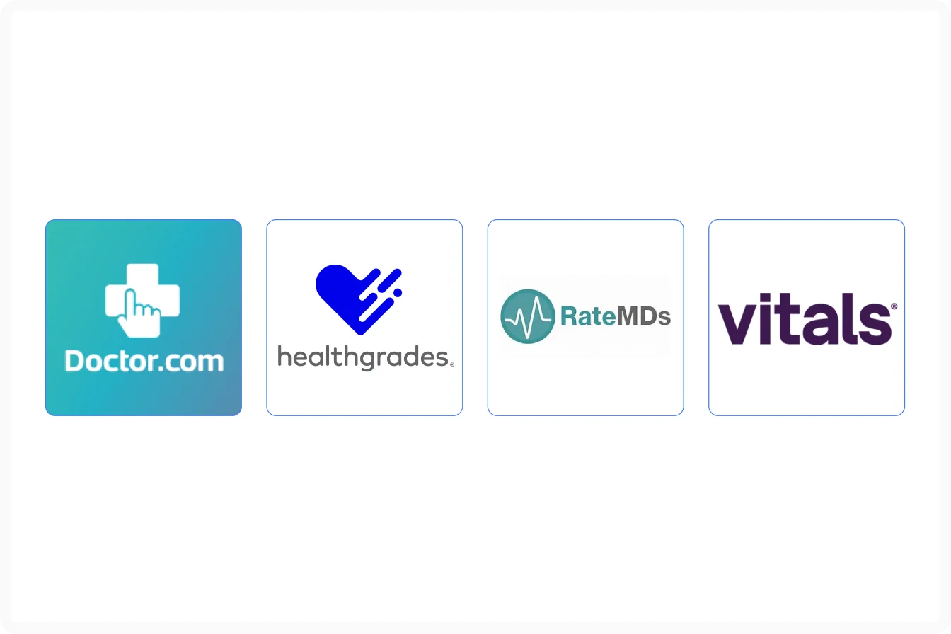 Healthcare Review Sites