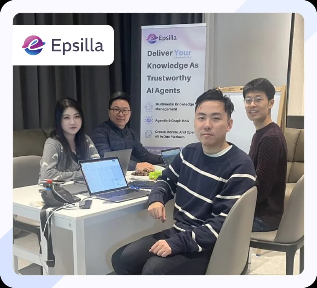 Epsilla uses Feedspace to import & show product reviews on their site.