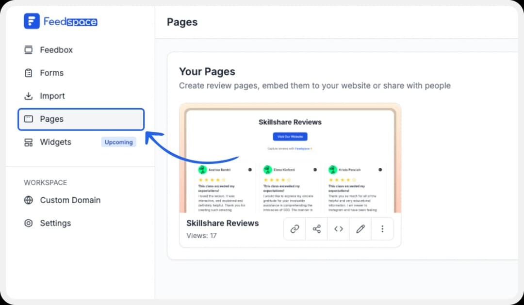 Focused view of the Promote button in the interface