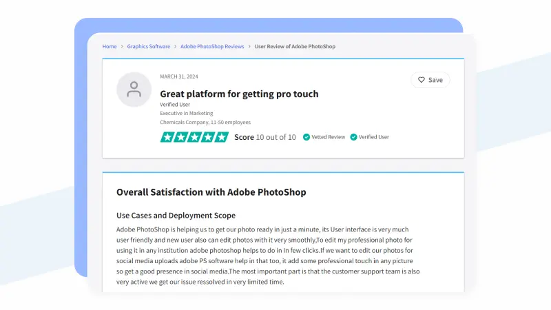 examples of positive feedback for software industry