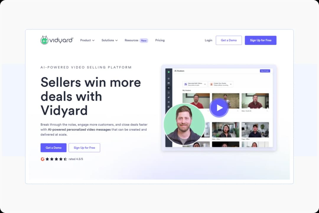 Vidyard video editing interface with AI-powered tools