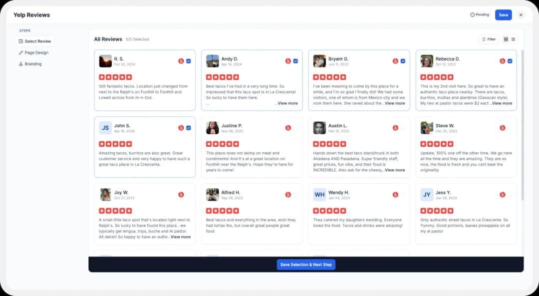 Import Facebook Review to Feedspace