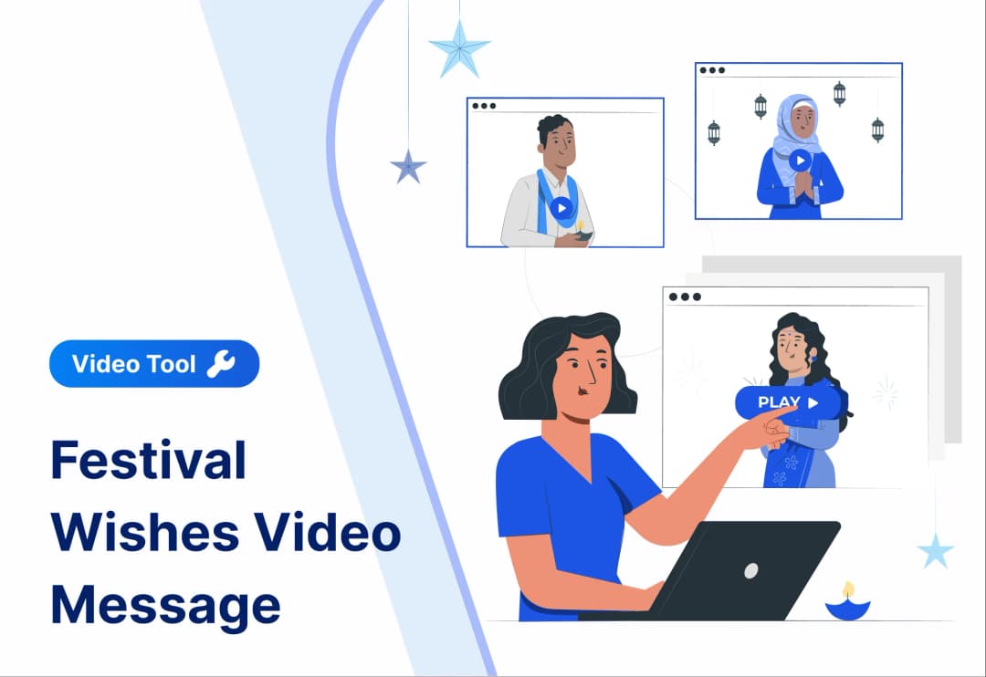 Create and share personalized birthday video messages