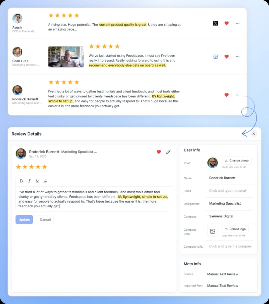 Manage All Your Reviews from One Place