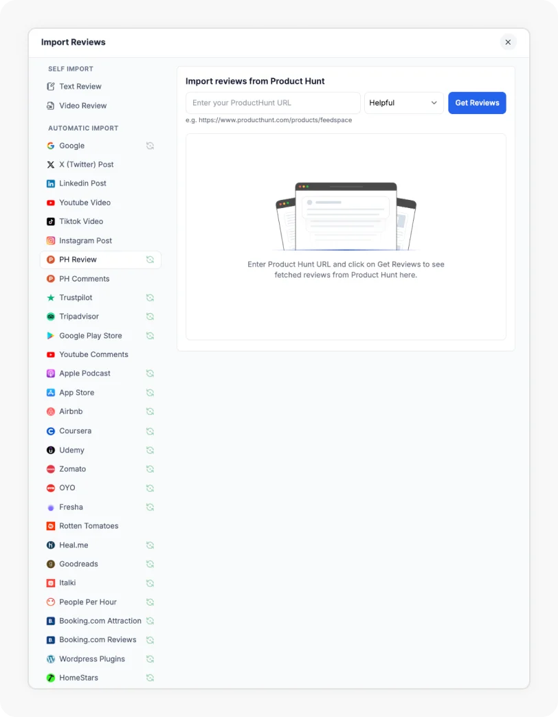 Select a Platform You Want