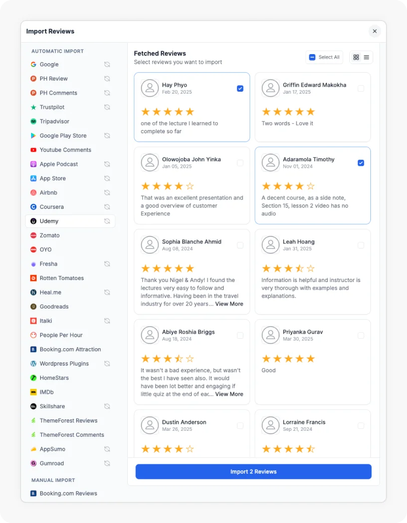 Video Testimonial service tool for everyone
