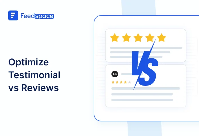 Difference between testimonials and reviews