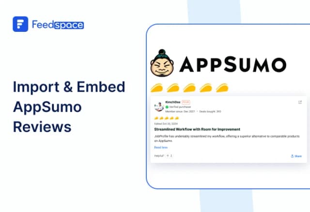 How to Embed AppSumo Reviews on Your Website?