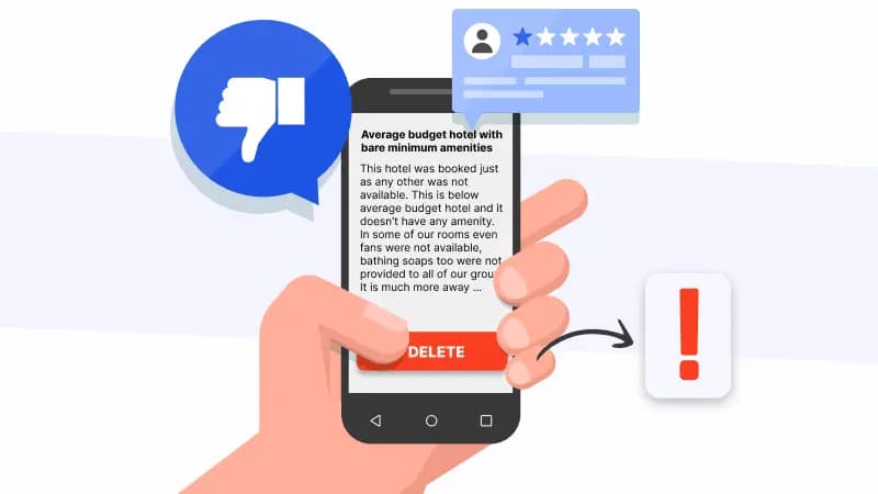 How to deal with negative hotel reviews