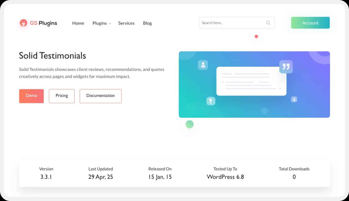 Add Testimonials to WordPress Site Easily Using GS Testimonial Plugin