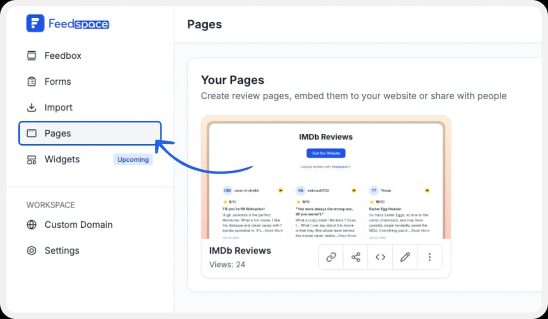 Promote button highlighted on the user interface