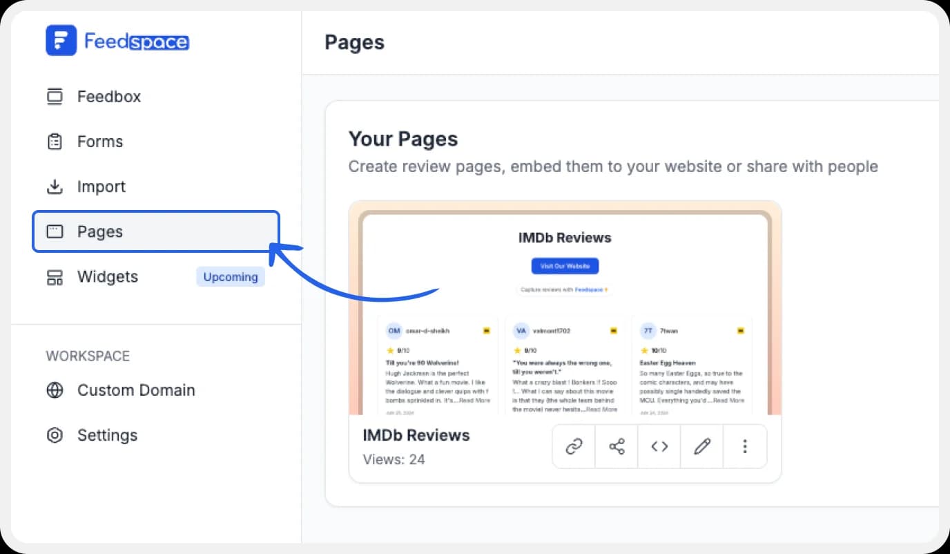 Promote button highlighted on the user interface