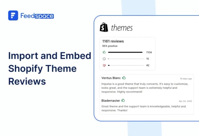 How to Embed Shopify Theme Reviews to your website
