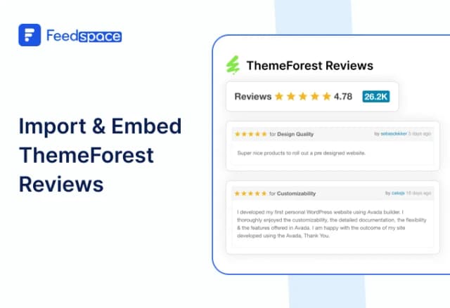 How to Embed ThemeForest Reviews on Your Website?