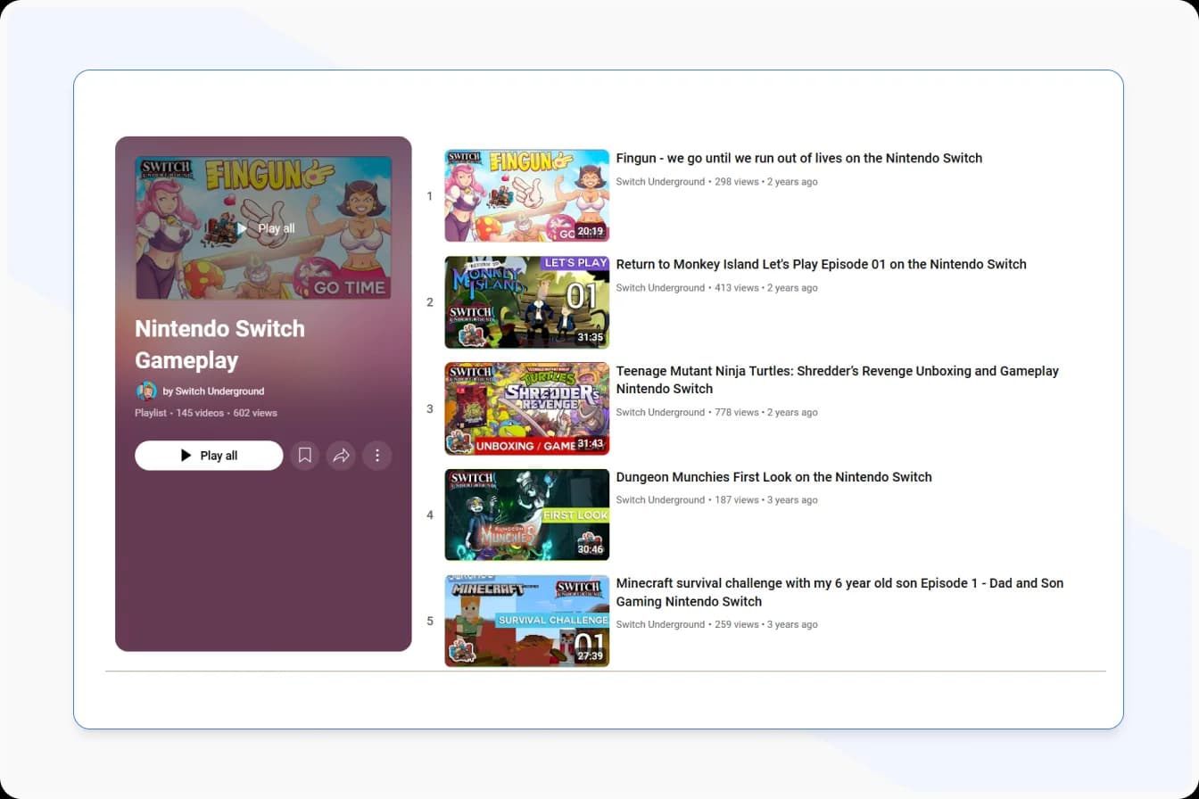 Nintendo Switch Gameplay Clips Shared by Players
