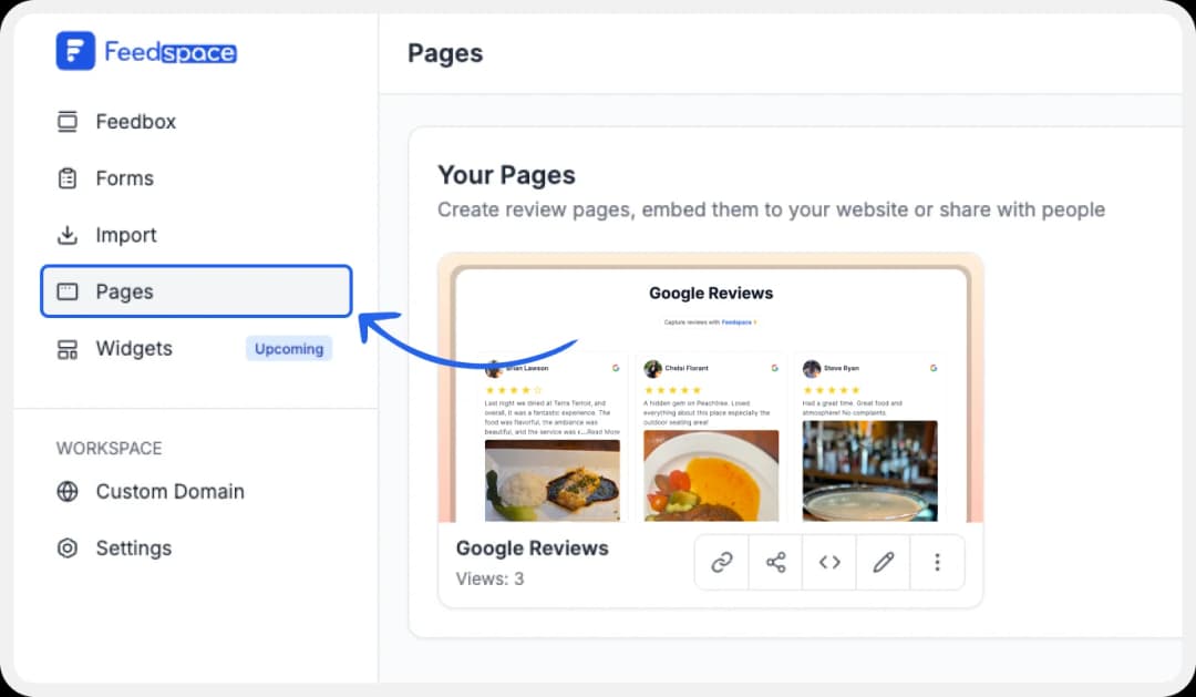 Go to the pages to select the Wall of Love