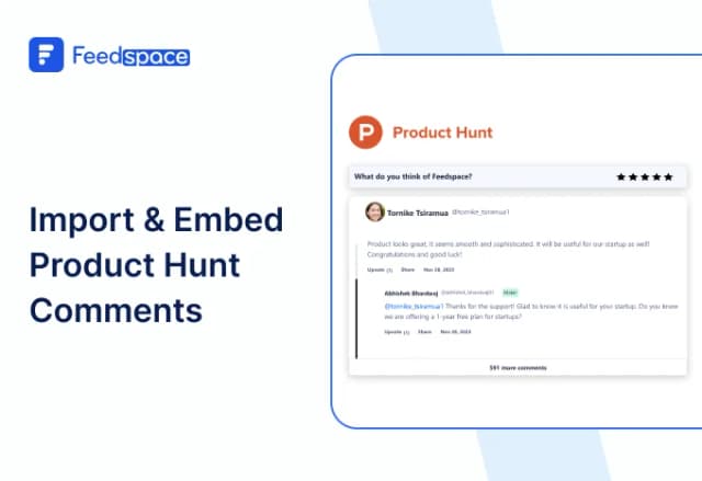 How to Embed Product Hunt Comments on Your Website?