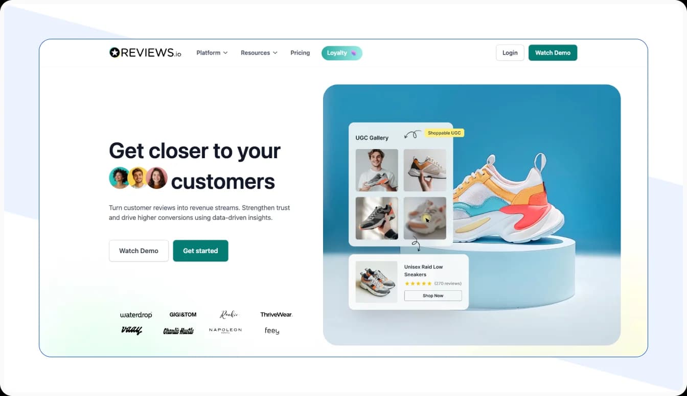 Reviews review management platform