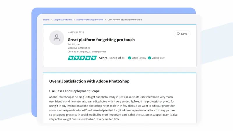 examples of positive feedback for software industry