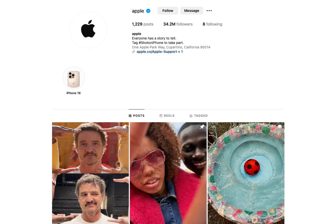Apple shot on iPhone campaign